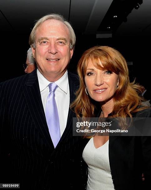 James Keach and Jane Seymour attends the pre-celebration reception for the 25th annual Ellis Island Medals Of Honor Ceremony & Gala at the National...