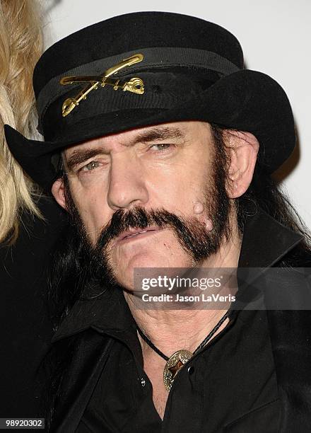 Lemmy Kilmister of Motorhead attends the 6th annual MusiCares MAP Fund benefit concert at Club Nokia on May 7, 2010 in Los Angeles, California.