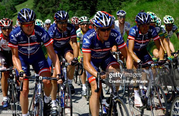 Dauphine Libere 2004Landis Floyd , Azevedo Josã© , Armstrong Lance , Beltran Manuel , Hamilton Tyeler Stage 6 : Gap - Grenobleetape Rit
