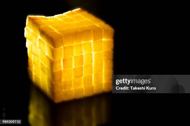 light-cube - chocolate cube stock pictures, royalty-free photos & images