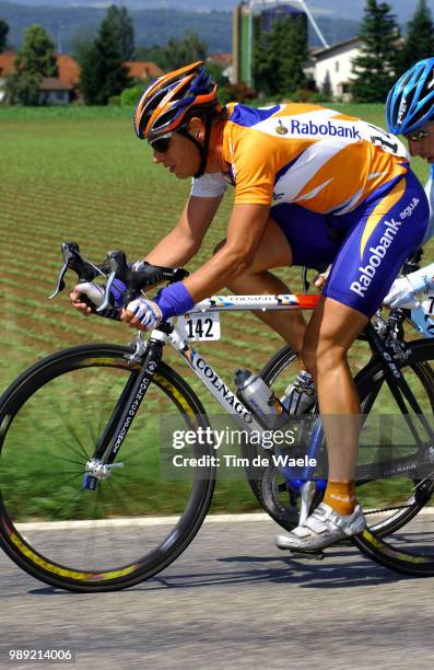 Tour Of Suisse 2004Boven Jan Stage 2 : Durrenroth - Rheinfeldenetape Rit Tour De Suisse, Ronde Van Zwitserland Switzerland