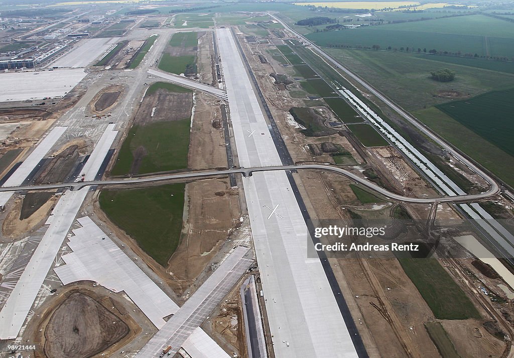 Aerial Views Of New Berlin International Airport
