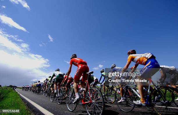 Tour Of Suisse 2004Illustration Illustratie, Peleton Peloton Landscape Landschap Paysage, Sky Ciel Lucht Wolken Clowds Nuagesstage 2 : Durrenroth -...