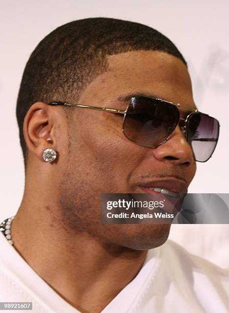 Rapper Nelly celebrates his 'Apple Bottoms' collection at Macy's on May 7, 2010 in Culver City, California.