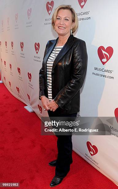The Betty Ford Center's Susan Ford Bales arrives at the 6th Annual MusiCares MAP Fund Benefit Concert at Club Nokia on May 7, 2010 in Los Angeles,...