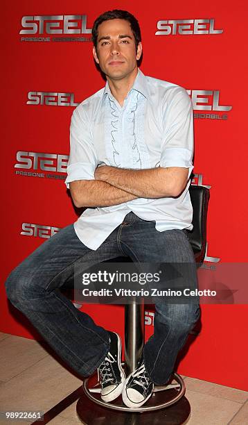 Actor Zachary Levi attends the 8th Telefilm Festival held at Cinema Apollo on May 8, 2010 in Milan, Italy.