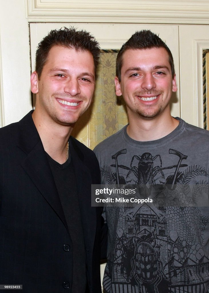 TV personalities Albie Manzo Chris Manzo attend an ALS/Lou Gehrig’s