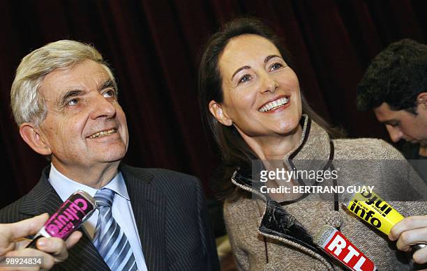 French former Minister and member of MRC party Jean-Pierre Chevenement , presidential hopeful for 2007 April election, and French Socialist...