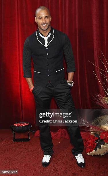 Actor Ricky Whittle attends the 2010 British Soap Awards held at the London Television Centre on May 8, 2010 in London, England.