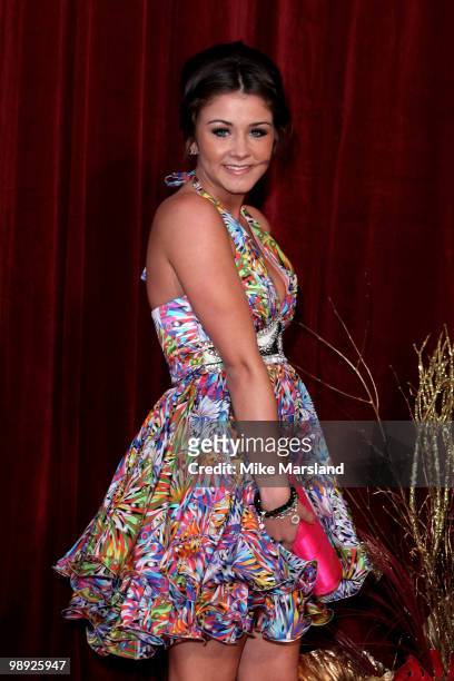 Brooke Vincent attends the British Soap Awards at The London Television Centre on May 8, 2010 in London, England.