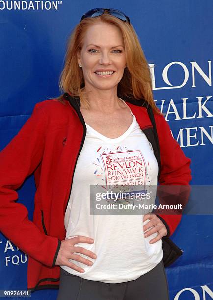 Actress Marg Helgenberger attends the 17th Annual EIF Revlon Run/Walk For Women at Los Angeles Memorial Coliseum on May 8, 2010 in Los Angeles,...