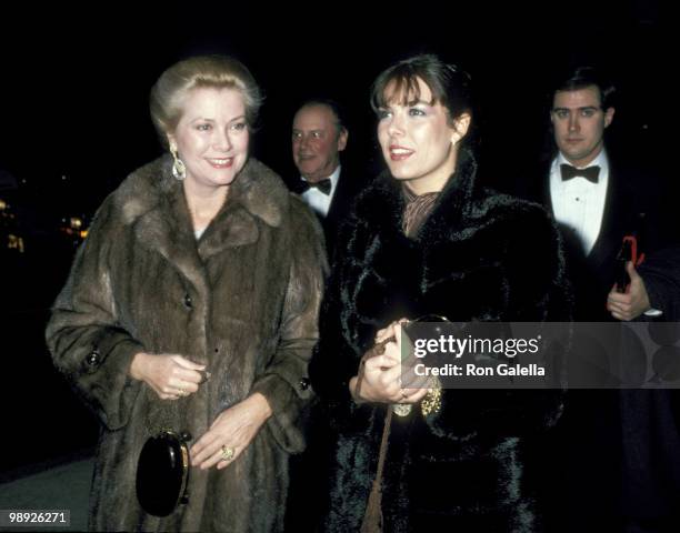 Princess Grace of Monaco and daughter Princess Caroline