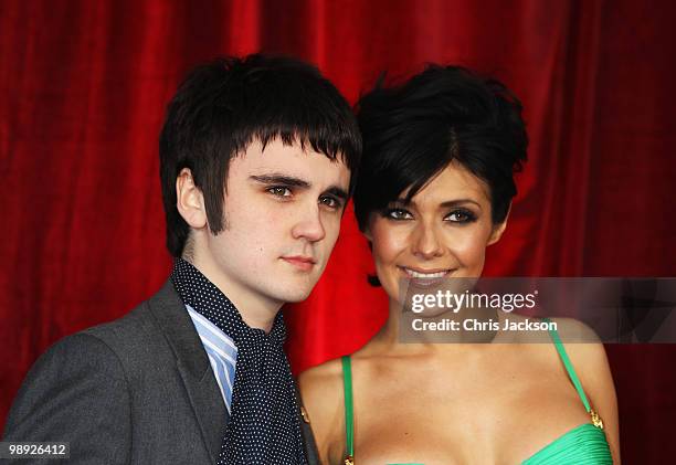 Actress Kym Marsh and actor Ben Thompson attends the 2010 British Soap Awards held at the London Television Centre on May 8, 2010 in London, England.