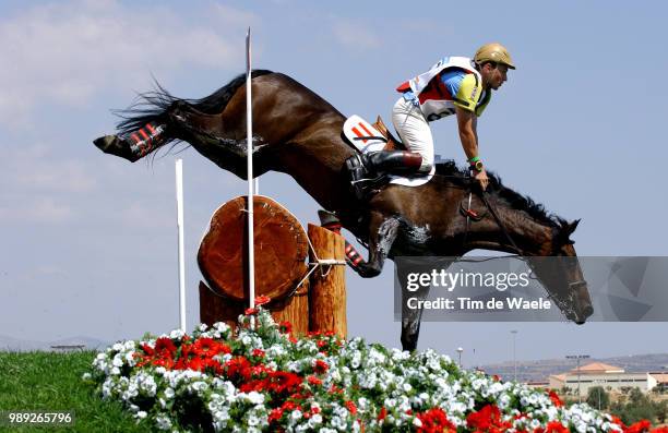 Athens 2004 Olympic Gamesambros Harald , Miss Ferrariequestrian : Cross Country Paardrijden, Cheval, Olympische Spelen, Jeux Olympique