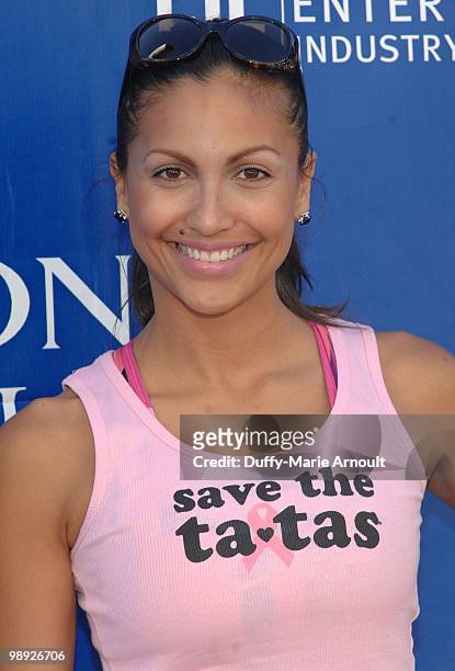 Actress Jessica Camacho attends the 17th Annual EIF Revlon Run/Walk For Women at Los Angeles Memorial Coliseum on May 8, 2010 in Los Angeles,...