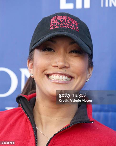 Dancer Carrie Ann Inaba attends the 17th Annual EIF Revlon Run/Walk For Women on May 8, 2010 in Los Angeles, California.