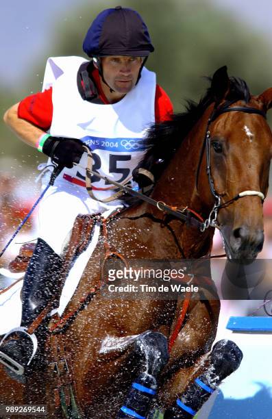 Athens 2004 Olympic Gamesvanspringel Joris , Over And Overequestrian : Cross Country Paardrijden, Cheval, Olympische Spelen, Jeux Olympique