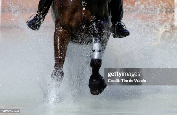 Athens 2004 Olympic Gamesillustration Illustratie, Feet Pieds Voetenequestrian : Cross Country Paardrijden, Cheval, Olympische Spelen, Jeux Olympique