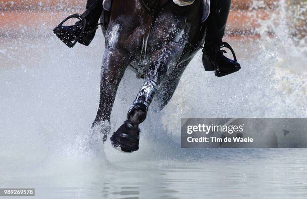 Athens 2004 Olympic Gamesillustration Illustratie, Pieds Feet Voetequestrian : Cross Country Paardrijden, Cheval, Olympische Spelen, Jeux Olympique