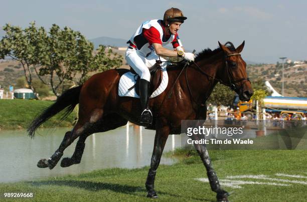 Athens 2004 Olympic Gamesvan Rijckevorsel C. , Withcote Nellie Equestrian : Cross Country Paardrijden, Cheval, Olympische Spelen, Jeux Olympique