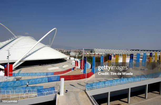 Athens 2004 Olympic Gamesillustration Illustratie, Velodrome Cycling Track Wielrennen Piste Cyclisme, Landscape Paysage Landschapolympische Spelen,...