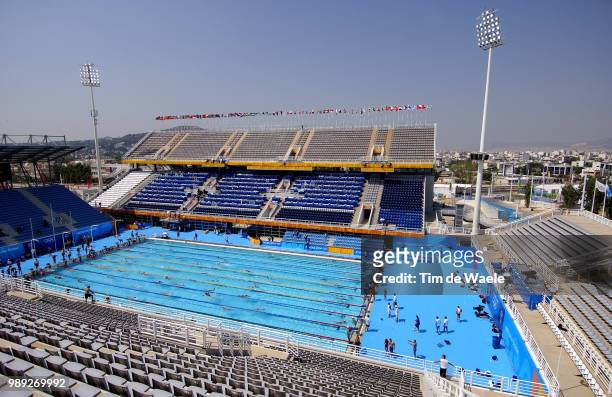 Athens 2004 Olympic Gamesillustration Illustratie, Swimming Natation Zwemmen, Olympic Aquatic Centre, Centre Olympique Aquatique Zwembadolympische...