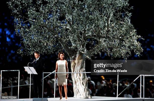 Athens 2004 Olympic Gamesangelopoulos-Daskalaki Gianna ( Gre - Prsident Athens 2004 Organistation, Rogge Jacques Ioc Presidentopening Ceremonie,...