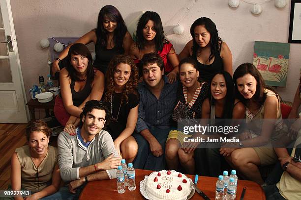 Johanna Murillo, Martin Algtomaro, Ana Clauria Talancon, Maya Zapata, Veronica Langer and Gonzalo Garcia Vivanco gather to celebrate the last day of...