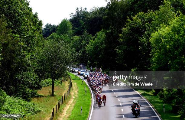 Hew Cyclassics 2004Illustration Illustratie, Peleton Peloton, Forest Wood Foret Bosworld Cup Coupe Du Monde Wereldbeker, Uci