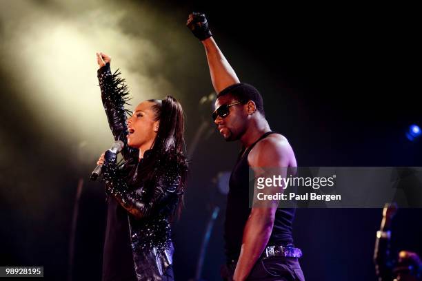Alicia Keys performs on stage at Gelredome on May 8, 2010 in Arnhem, Netherlands.