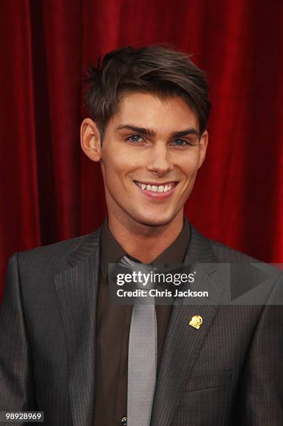 Actor Kieron Richardson attends the 2010 British Soap Awards held at the London Television Centre on May 8, 2010 in London, England.