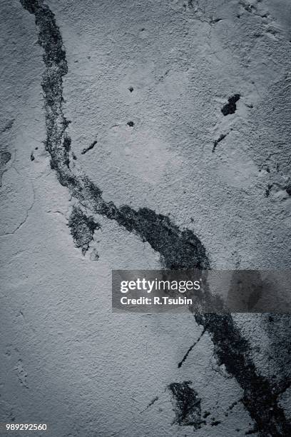 damaged dark edged plaster concrete texture background - edged stock pictures, royalty-free photos & images