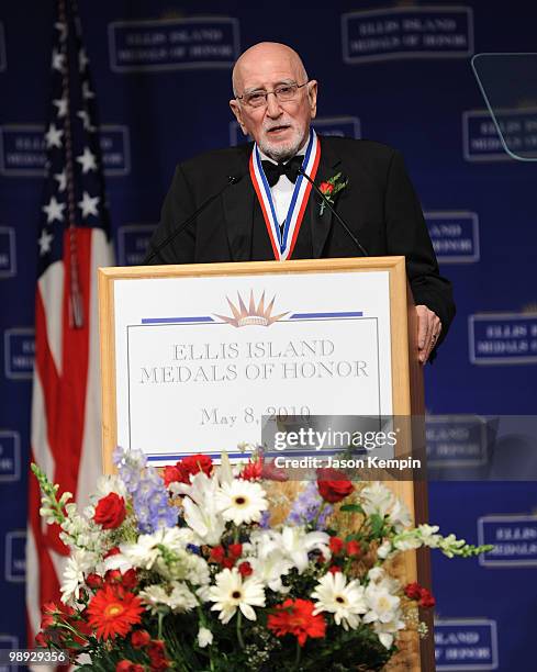 Actor Dominic Chianese attends the 25th annual Ellis Island Medals Of Honor Ceremony & Gala at the Ellis Island on May 8, 2010 in New York City.