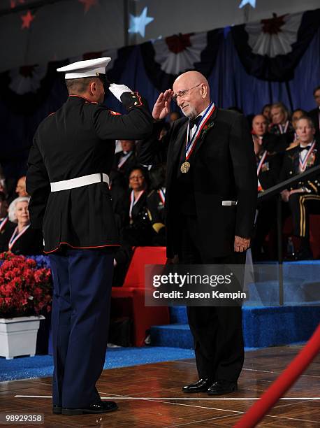 Actor Dominic Chianese attends the 25th annual Ellis Island Medals Of Honor Ceremony & Gala at the Ellis Island on May 8, 2010 in New York City.