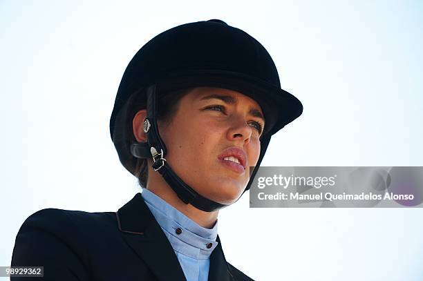 Charlotte Casiraghi attends day two of the Global Champions Tour 2010 at Ciudad de Las Artes y Las Ciencias on May 8, 2010 in Valencia, Spain.