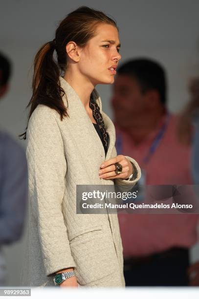 Charlotte Casiraghi attends day two of the Global Champions Tour 2010 at Ciudad de Las Artes y Las Ciencias on May 8, 2010 in Valencia, Spain.