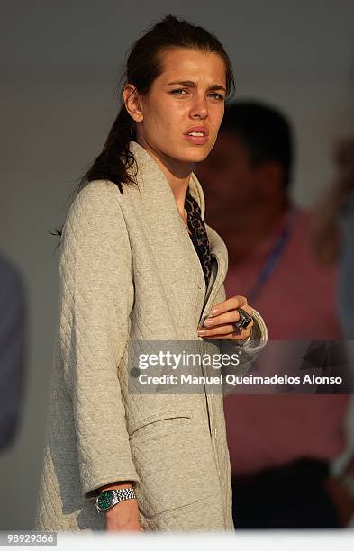 Charlotte Casiraghi attends day two of the Global Champions Tour 2010 at Ciudad de Las Artes y Las Ciencias on May 8, 2010 in Valencia, Spain.