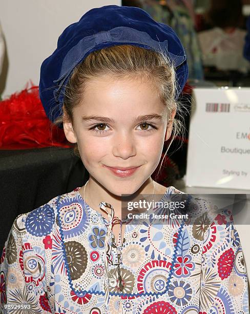 Actress Kiernan Shipka attends the 2nd Annual on the Go Beauty Mother's Day Event at Gavert Atelier on May 8, 2010 in Beverly Hills, California.