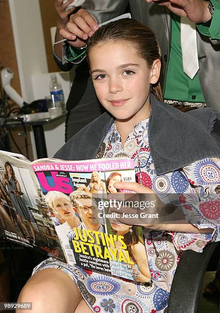 Actress Kiernan Shipka attends the 2nd Annual on the Go Beauty Mother's Day Event at Gavert Atelier on May 8, 2010 in Beverly Hills, California.