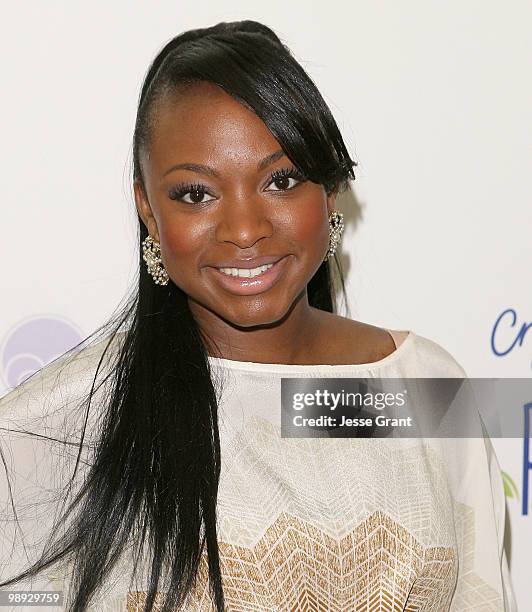 Actress Naturi Naughton attends the 2nd Annual on the Go Beauty Mother's Day Event at Gavert Atelier on May 8, 2010 in Beverly Hills, California.