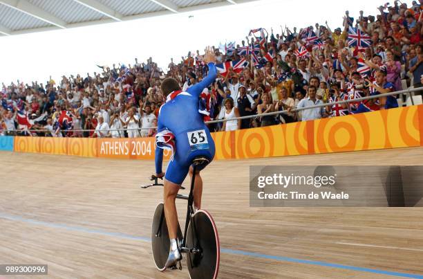 Track Piste Wiggings Bradley Gold Medal Medaille D'Or Gouden Medaille Men Individual Pursuit Final, Poursuite Individuel Hommes, Individuele...