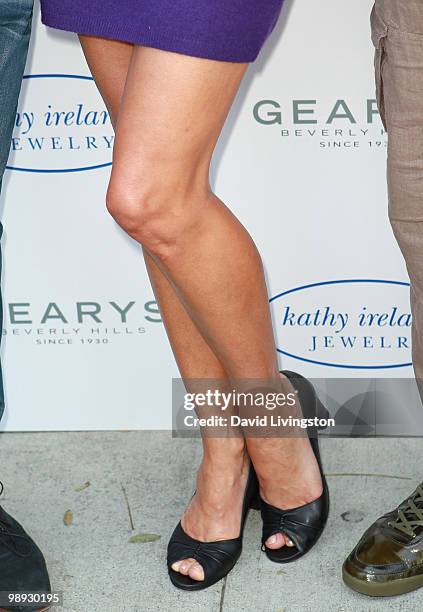 Actress Kathy Ireland hosts a Pre-Mother's Day event at Gearys Beverly Hills on May 8, 2010 in Beverly Hills, California.