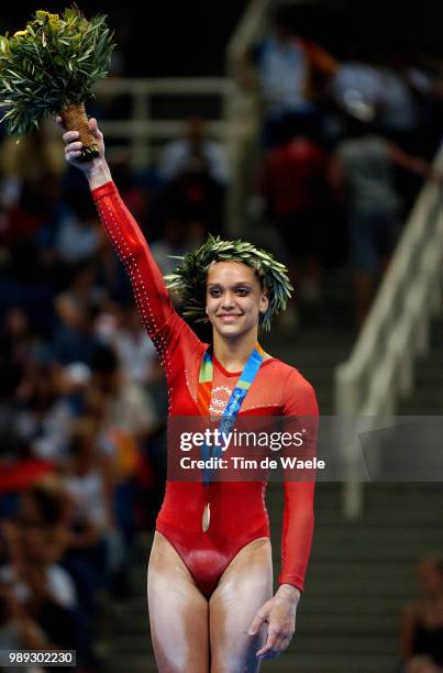 Artistic Humphrey Terin Silver Medal Medaille D'Argent Zilver Medaille Women Uneven Bars Final, Barres Assymetrique, Oneven Baresgymnastique...