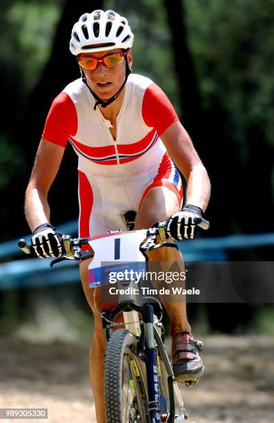 Mountain Bike, Athens Dahle Gunn-Pita Gold Medal Medaille D'Or Gouden Medaille Women Cross Country, Femmes, Vrouwen, Vttathens 2004 Olympic Games,...