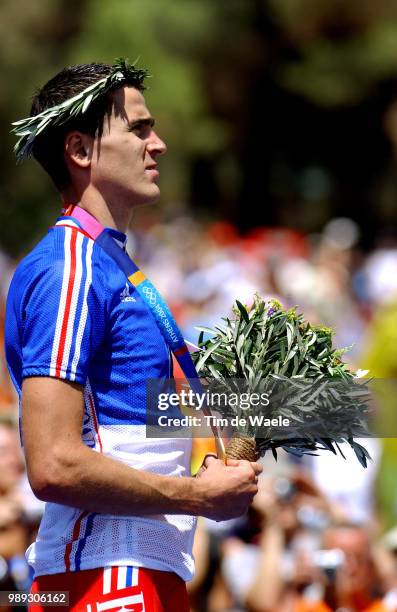 Mountain Bike, Athens Absalon Julien Gold Medal Medaille D'Or Gouden Medaille Men Cross Country, Hommes , Mannen, Vttathens 2004 Olympic Games,...