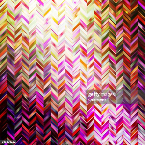 Chevron Two Color Multi Color Chevron Fabric Photos and Premium High Res Pictures - Getty ...