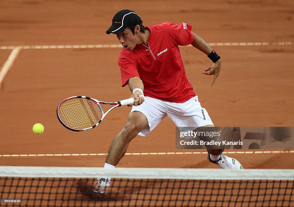 Australia v Japan - Davis Cup Asia-Oceania Zone Group I - Day 3