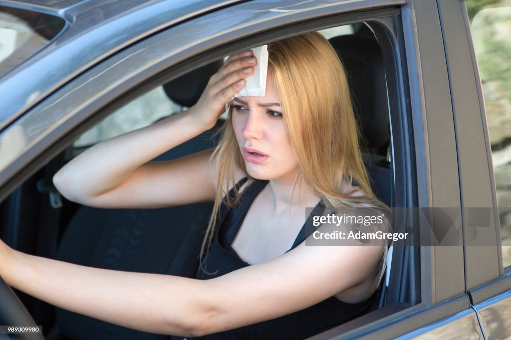 Caliente durante una ola de calor