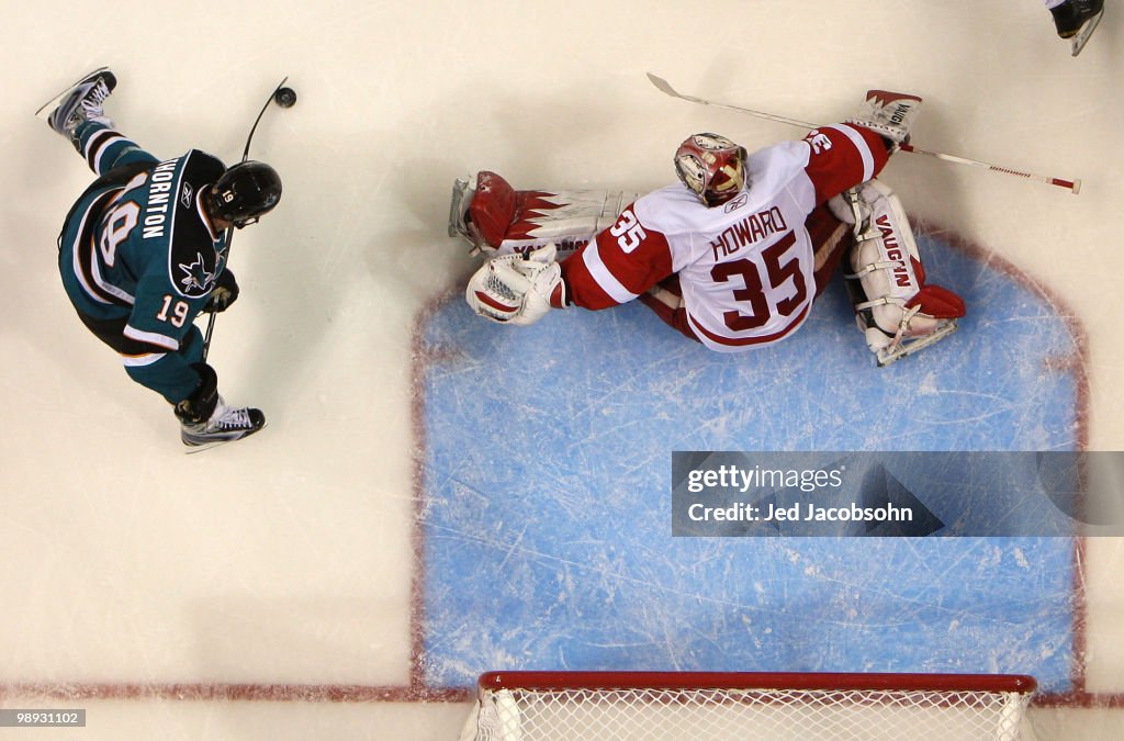 Detroit Red Wings v San Jose Sharks - Game Five