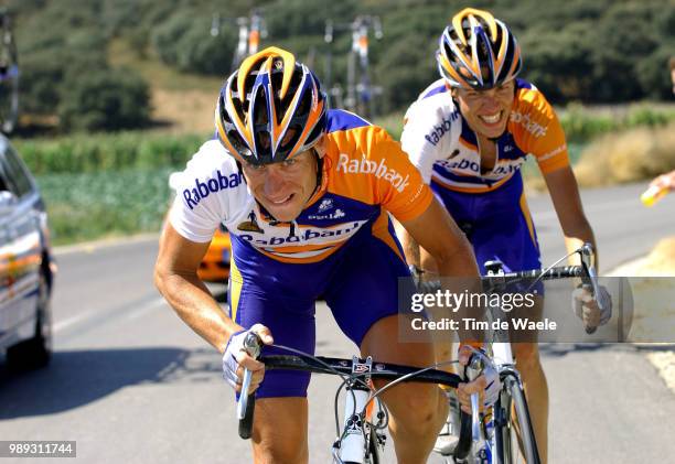 Tour Of Spain 2004Boven Jan , De Weert Kevin Stage Etape Rit 14 : Malaga - Granadavuelta D'Espagna, Tour D'Espagne, Ronde Van Spanje